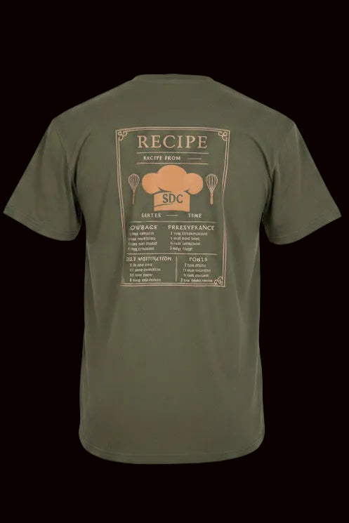 Basic face Recipe Short Sleeve T Shirt