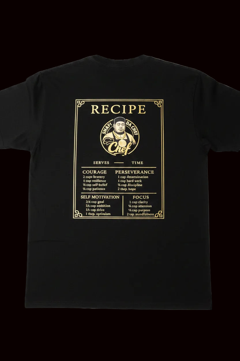 Basic face Recipe Short Sleeve T Shirt